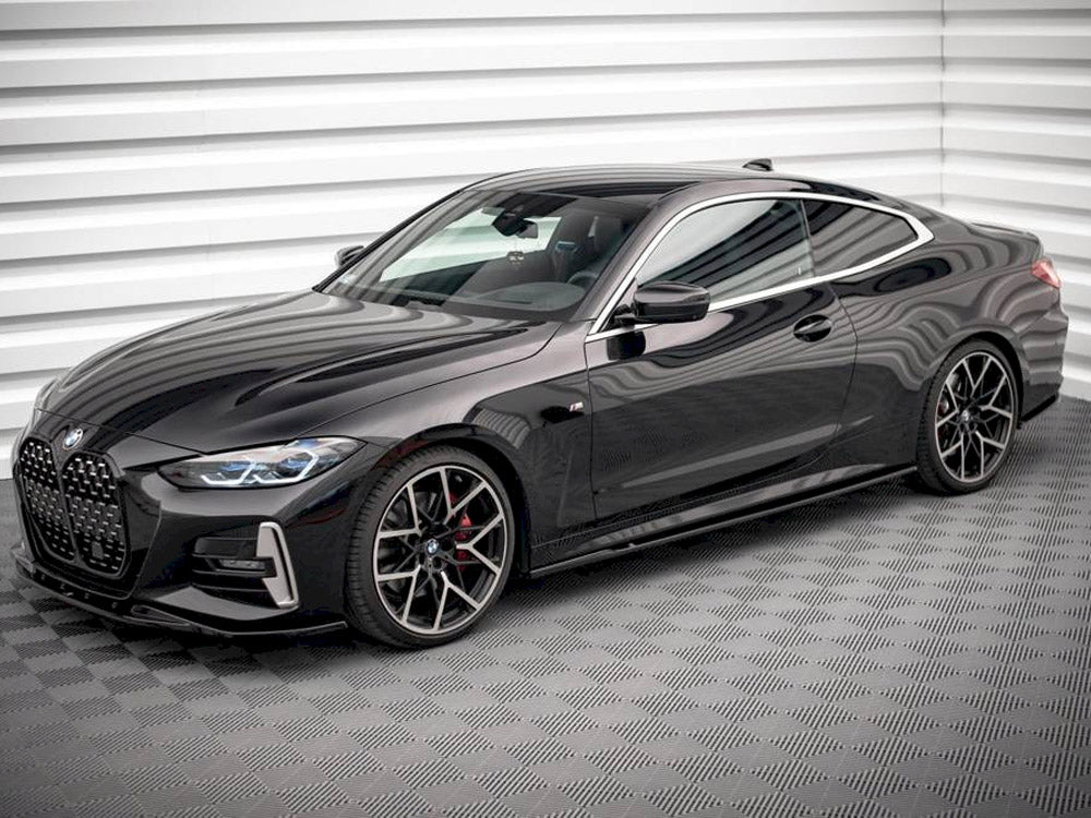 Side Skirts Diffusers V.1 BMW 4 M-Pack / M440i G22 / G23 / G22 Facelift / G23 Facelift