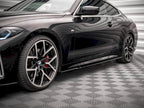 Side Skirts Diffusers V.1 BMW 4 M-Pack / M440i G22 / G23 / G22 Facelift / G23 Facelift