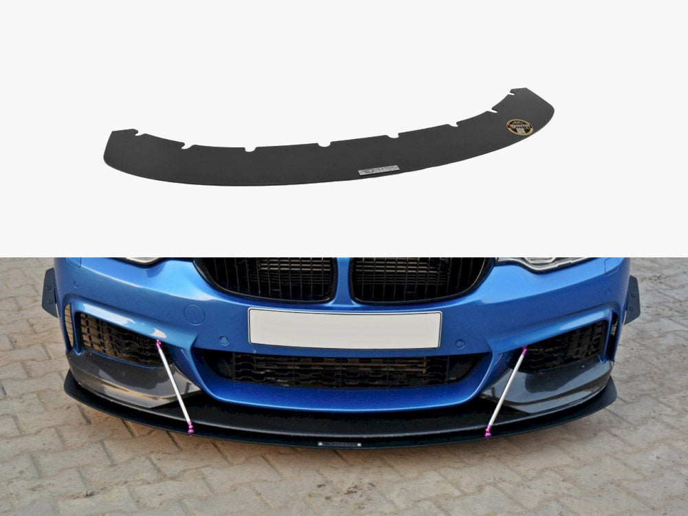 Front Racing Splitter V.3 BMW 4 Coupe / Gran Coupe / Cabrio M-Pack F32 / F36 / F33