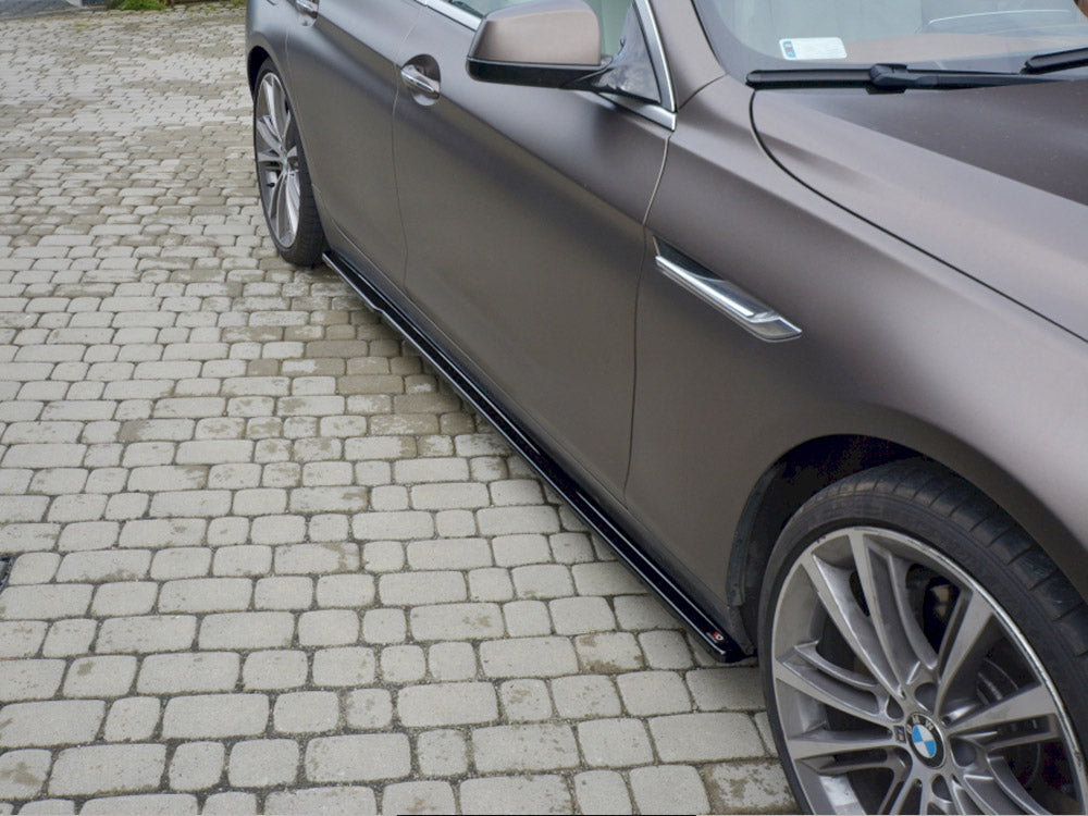 Side Skirts Diffusers BMW 6 Gran Coupe - Textured