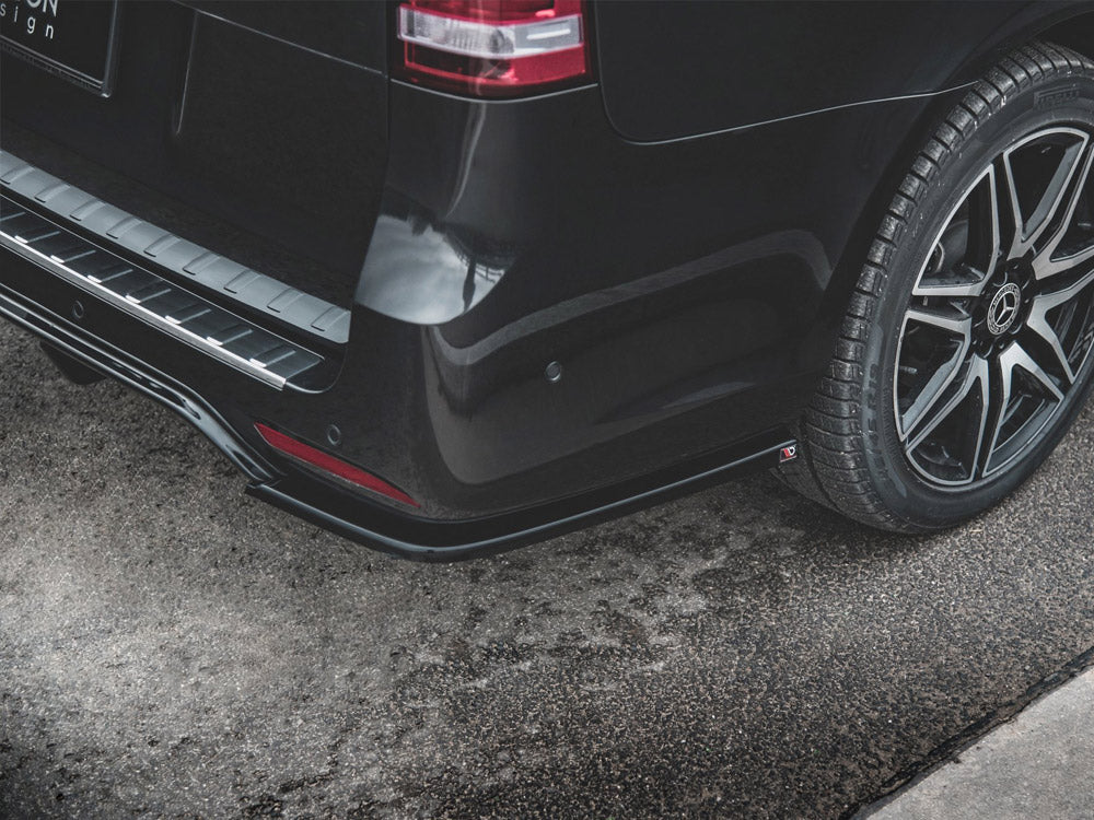 Rear Side Splitters V.2 Mercedes-Benz V-Class AMG-Line W447 Facelift - Textured