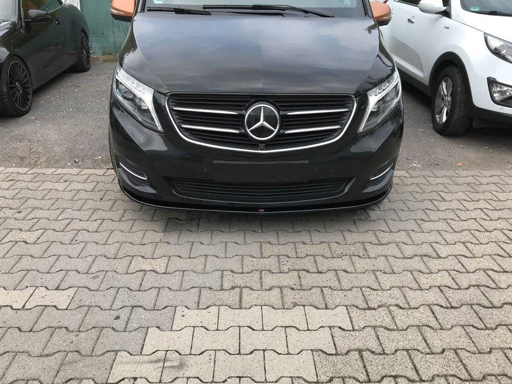 Front Splitter V.1 Mercedes V-Class W447 - Carbon Look