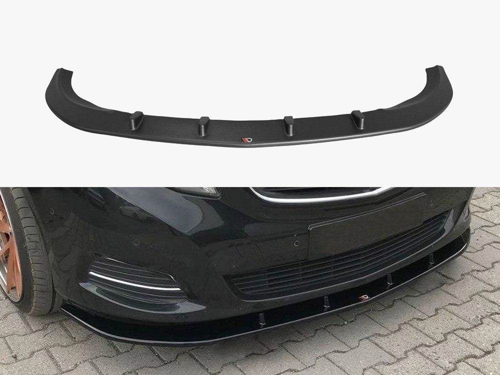 Front Splitter V.2 Mercedes V-Class W447 - Textured