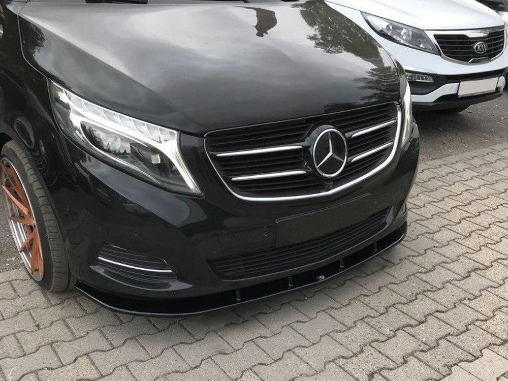 Front Splitter V.2 Mercedes V-Class W447 - Textured