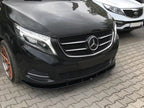 Front Splitter V.2 Mercedes V-Class W447 - Textured
