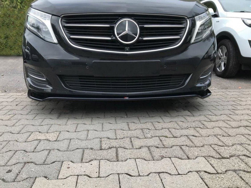 Front Splitter V.3 Mercedes V-Class W447 - Carbon Look