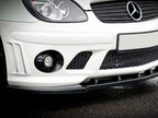 Front Splitter Mercedes SLK R170 For AMG 204 Bumper - Textured