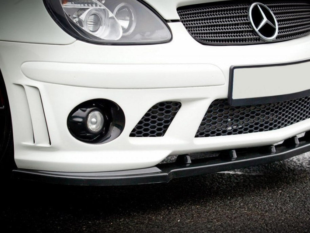 Front Splitter Mercedes SLK R170 For AMG 204 Bumper - Textured