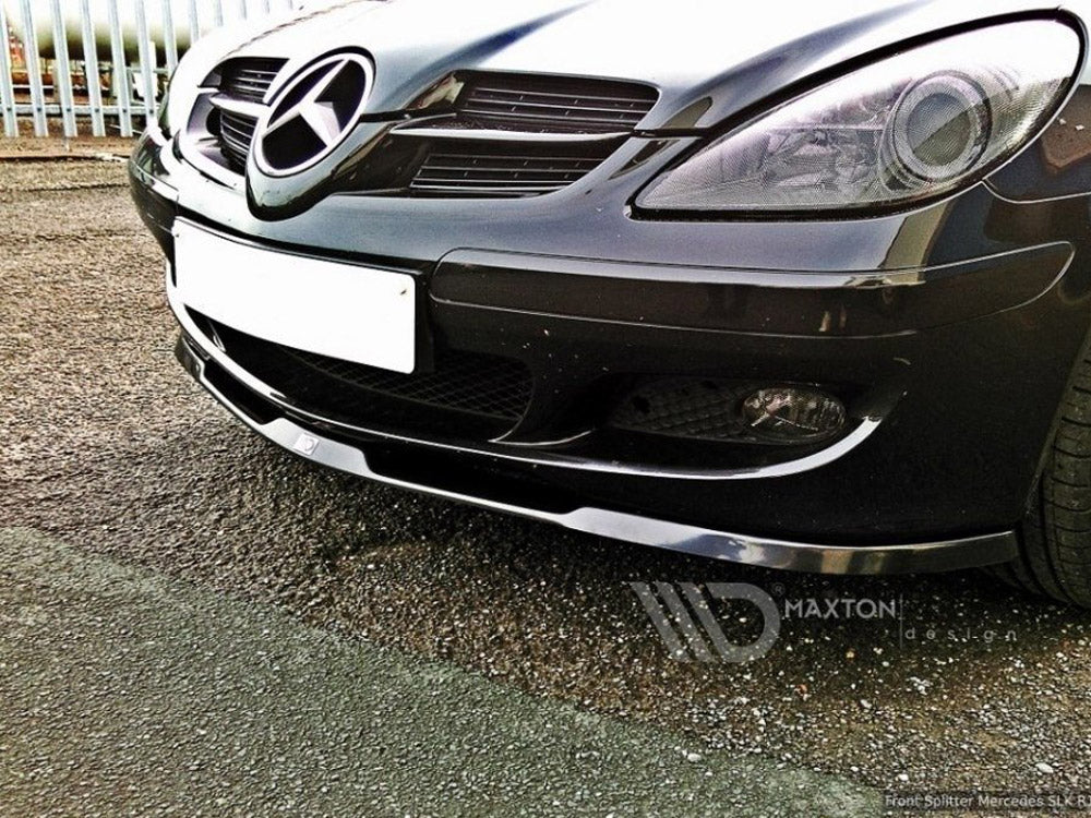 Front Splitter Mercedes SLK R171 Standard Bumper - Textured