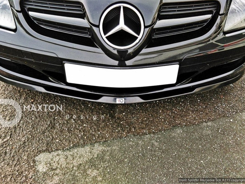 Front Splitter Mercedes SLK R171 Standard Bumper - Textured