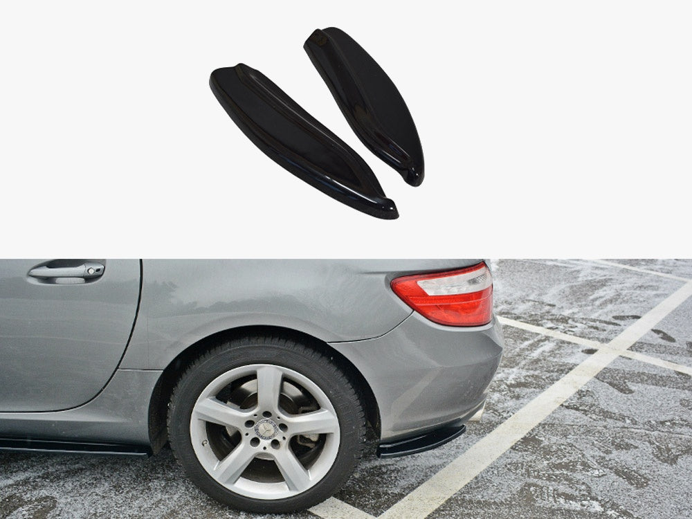 Rear Side Splitters V.1 Mercedes-benz SLK R172 Standard (2011-2015)