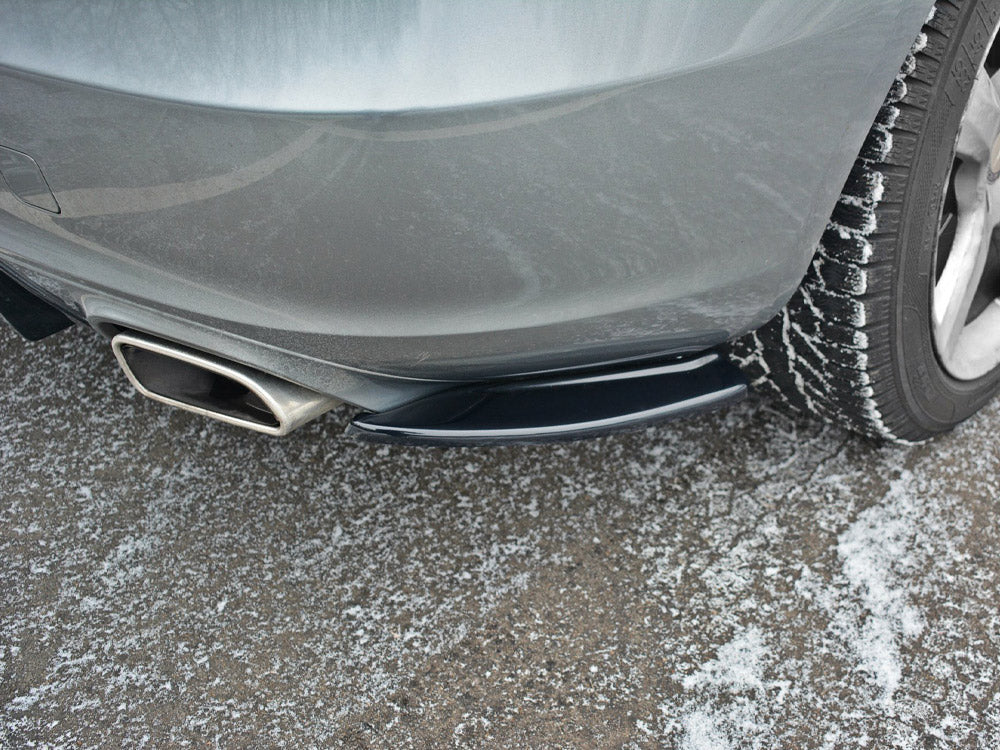 Rear Side Splitters V.1 Mercedes-benz SLK R172 Standard (2011-2015) - Carbon Look