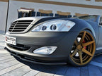 Front Splitter Mercedes S-class W221 - Carbon Look
