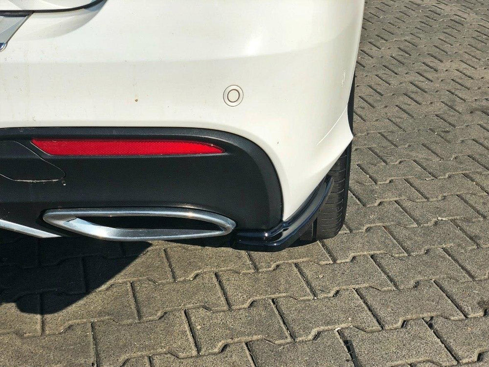 Rear Side Splitters Mercedes GLE W166 Amg-line (2015-2018) - Textured