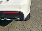Rear Side Splitters Mercedes GLE W166 Amg-line (2015-2018) - Textured