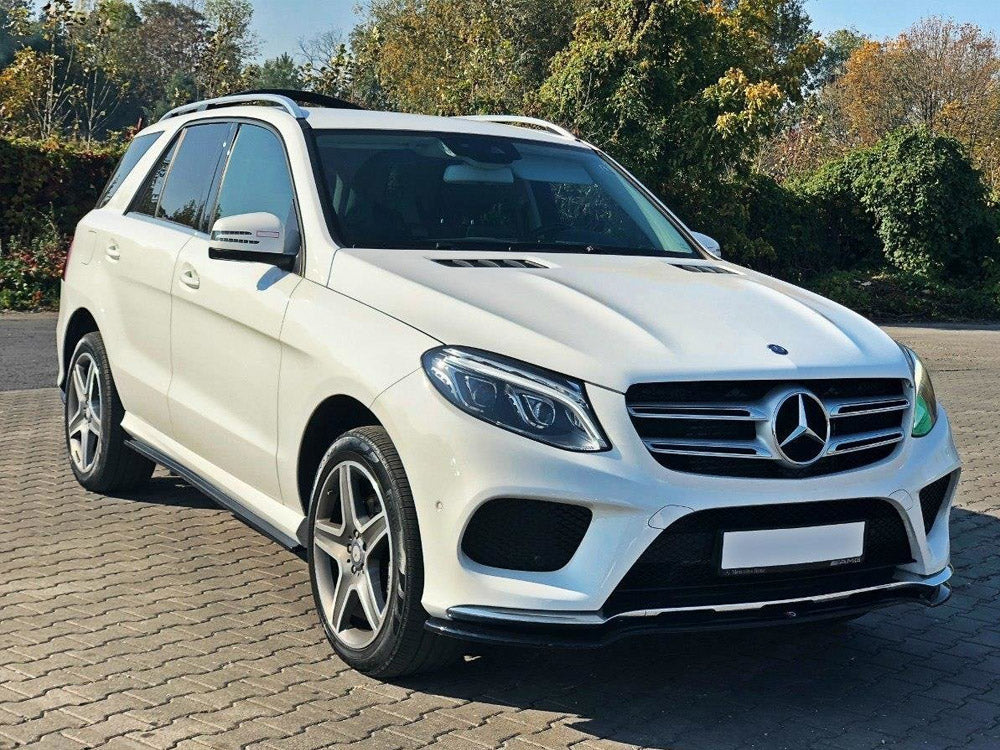 Side Skirts Splitters Mercedes GLE W166 Amg-line (2015-2018) - Carbon Look