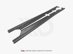 Side Skirts Splitters Mercedes GLE W166 Amg-line (2015-2018) - Textured