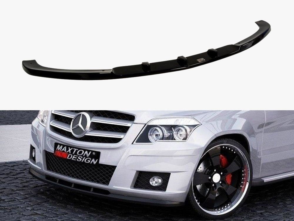 Front Splitter Mercedes GLK W204 (For Standard Bumper) - Carbon Look