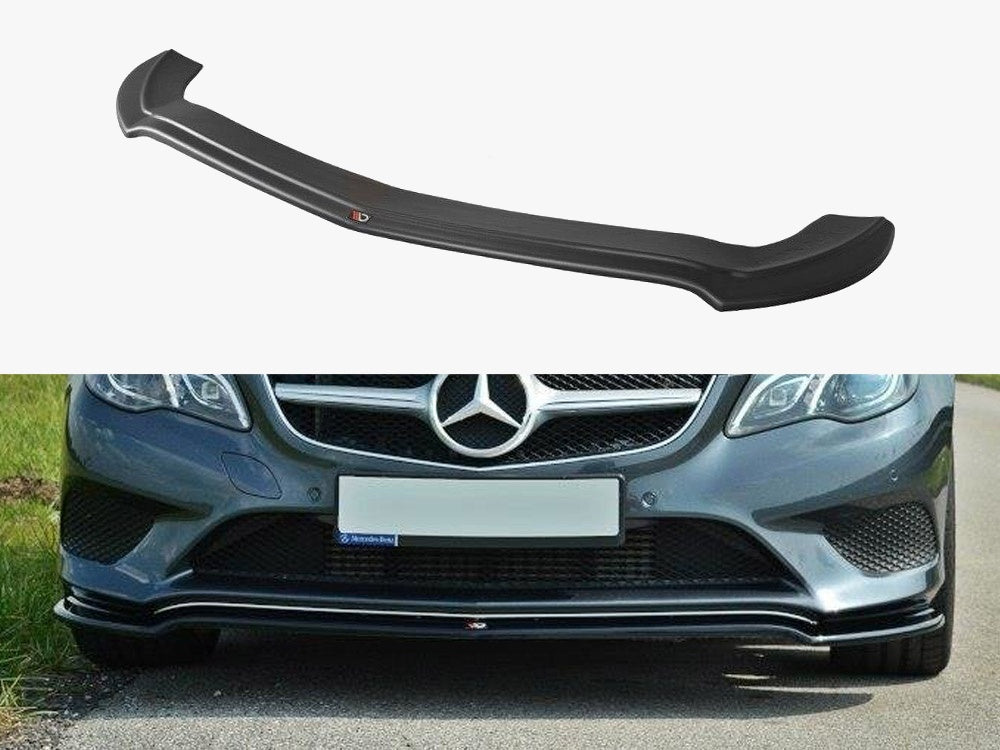 Front Splitter V.1 Mercedes - Benz E Coupe / Cabrio C207 Facelift / A207 Facelit