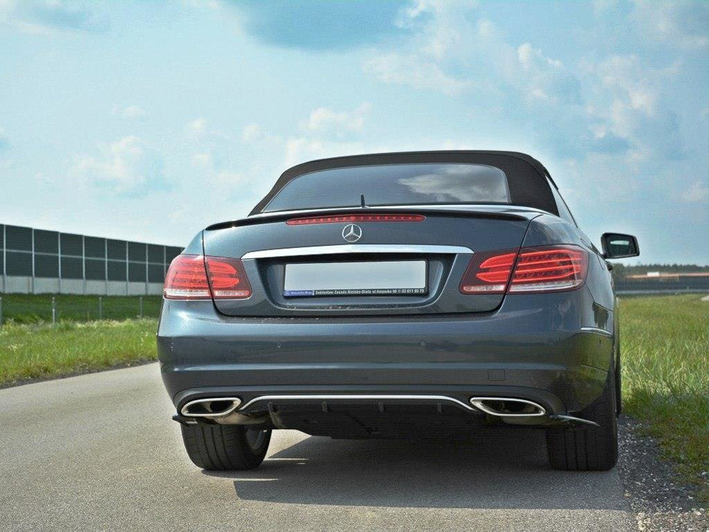 Rear Valance Mercedes - Benz E Coupe / Cabrio C207 Facelift / A207 Facelit - Textured