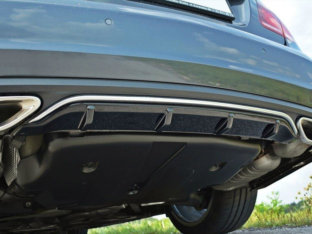 Rear Valance Mercedes - Benz E Coupe / Cabrio C207 Facelift / A207 Facelit - Textured