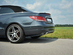 Rear Side Splitters Mercedes - Benz E Coupe / Cabrio C207 Facelift / A207 Facelit - Carbon Look