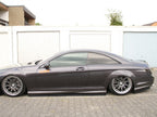 Rear Side Splitters Mercedes CL 500 C216 Amgline (2006-2010) - Textured