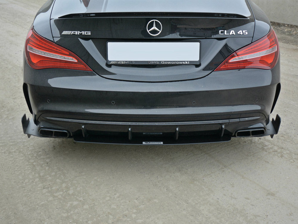Racing Rear Side Splitters Mercedes CLA45 AMG C117 Facelift (2017-2019)