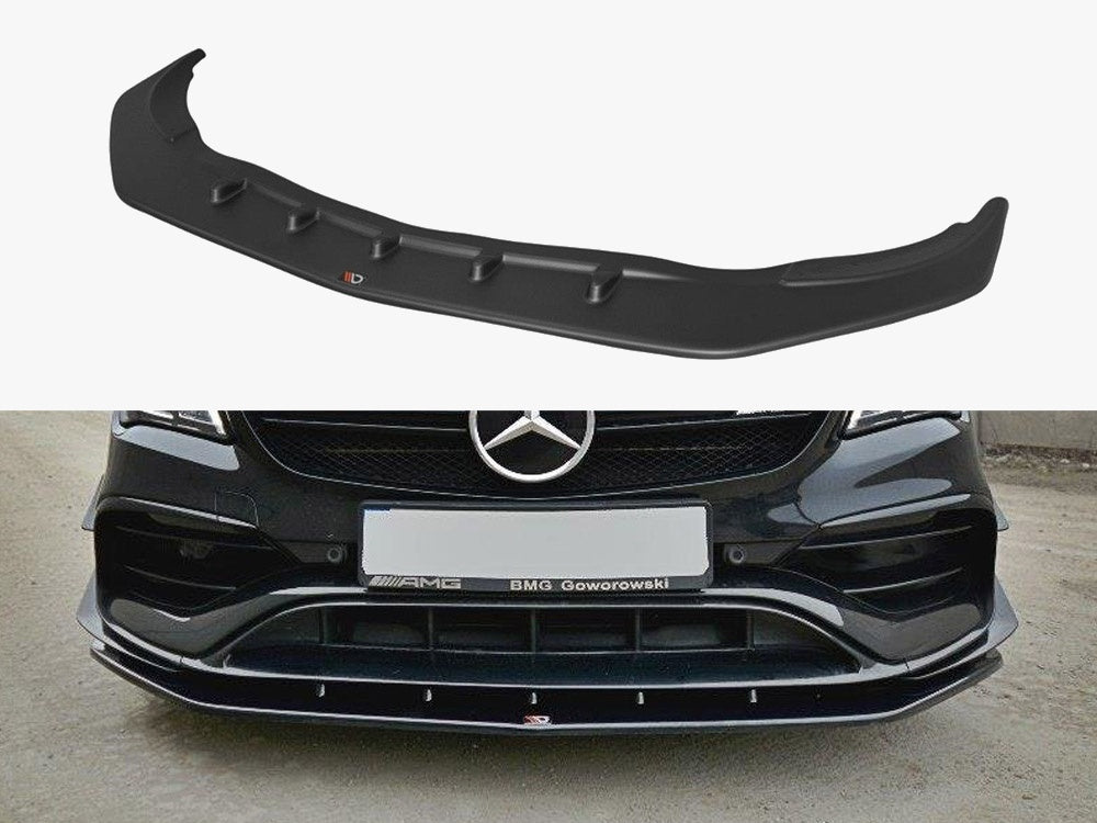 Front Splitter V.1 Mercedes CLA 45 AMG C117 (Facelift) (2017-UP) - Carbon Look