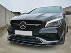 Front Splitter V.1 Mercedes CLA 45 AMG C117 (Facelift) (2017-UP) - Carbon Look