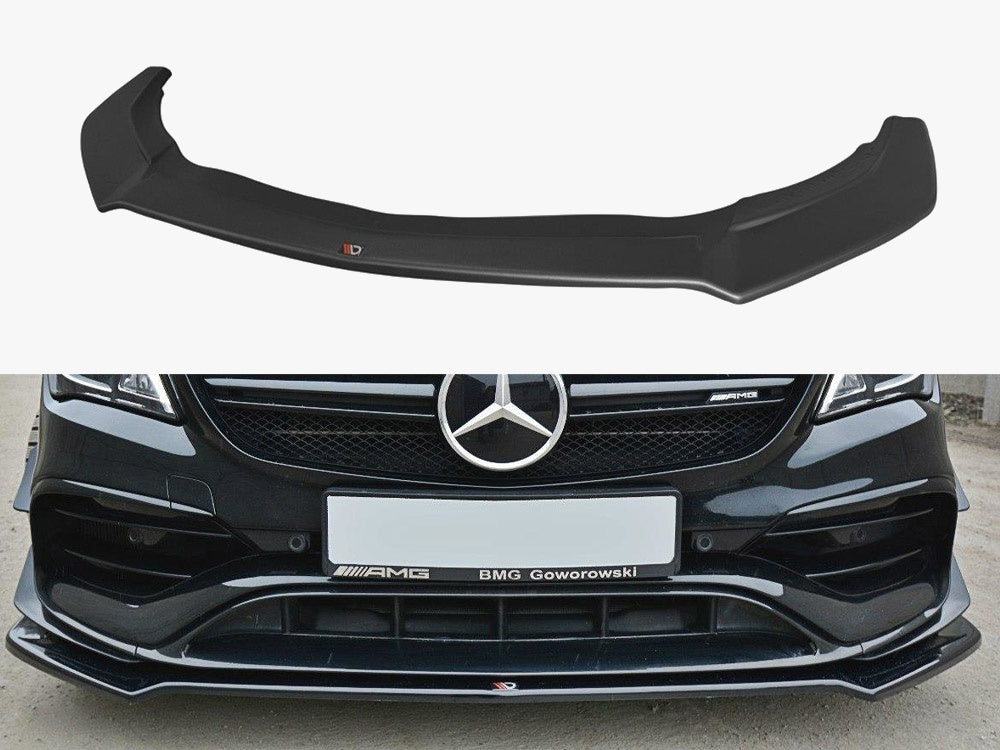 Front Splitter V.2 Mercedes CLA 45 AMG C117 (Facelift) (2017-UP) - Textured