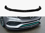 Front Splitter V.1 Mercedes-Benz CLA C117 AMG-Line Facelift - Textured