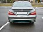 Rear Side Splitters Mercedes-Benz CLA C117 AMG-Line Facelift - Carbon Look