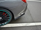 Rear Side Splitters Mercedes-Benz CLA C117 AMG-Line Facelift - Textured