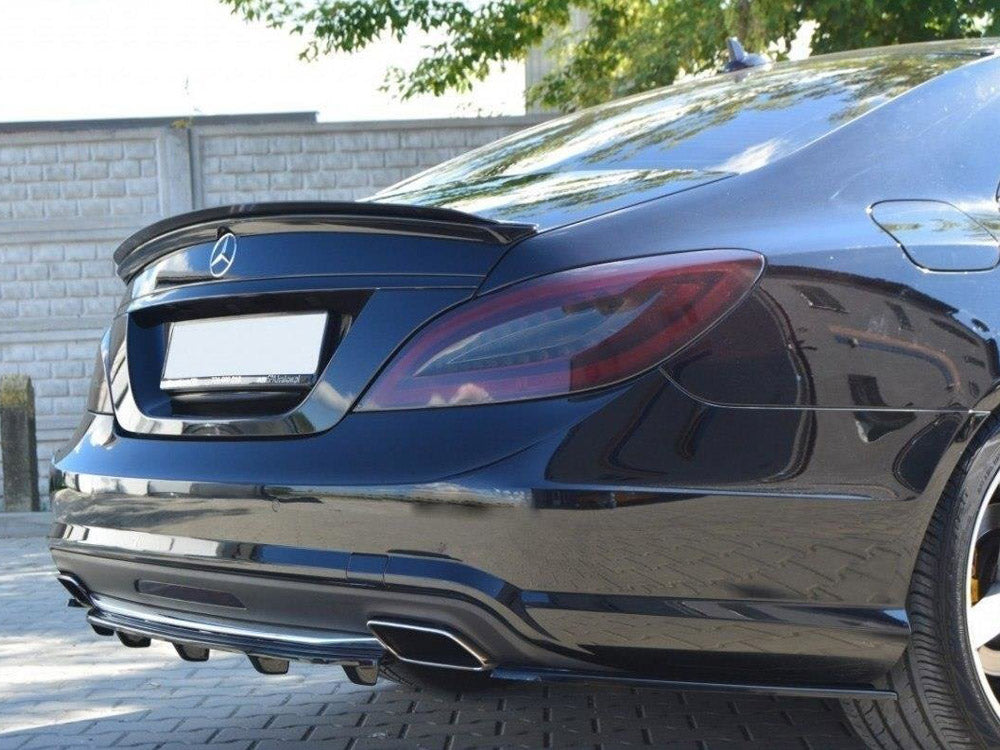 Spoiler CAP Mercedes CLS AMG Line / 63 AMG C218 - Carbon Look