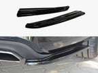Rear Side Splitters Mercedes CLS C218 Amg-line (2011-2014) - Carbon Look