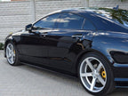 Side Skirts Diffusers Mercedes CLS C218 Amg-line (2011-2014) - Textured