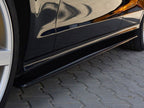Side Skirts Diffusers Mercedes CLS C218 Amg-line (2011-2014) - Carbon Look