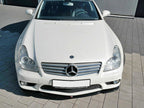 Front Splitter V.1 Mercedes CLS C219 55AMG Sedan (2004-2006) - Carbon Look