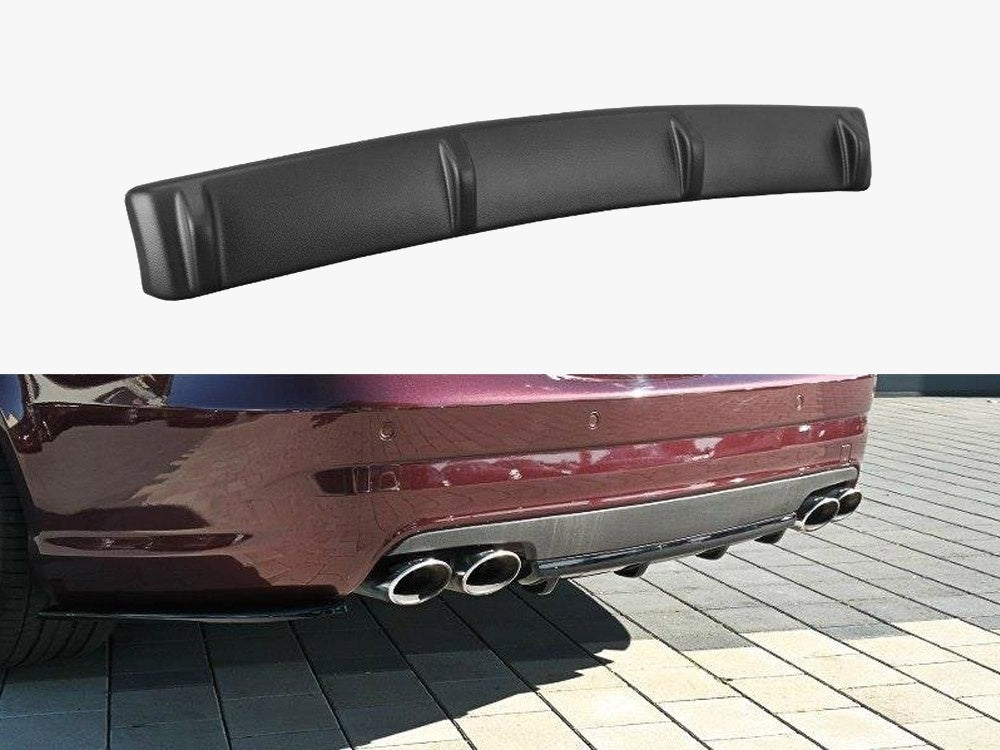 Rear Valance Mercedes CLS C219 55 AMG (2004-2006) - Carbon Look