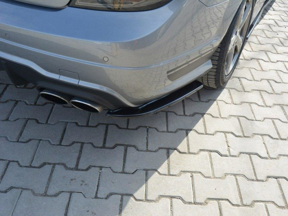 Rear Side Splitters Mercedes-Benz C Sedan / Estate AMG-Line W204 / S204 - Textured