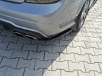 Rear Side Splitters Mercedes-Benz C Sedan / Estate AMG-Line W204 / S204 - Textured