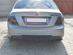 Rear Side Splitters Mercedes-Benz C Sedan / Estate AMG-Line W204 / S204 - Textured