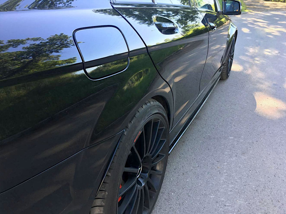 Side Skirts Diffusers Mercedes-Benz C63 AMG Sedan / Estate W204 / S204 Facelift