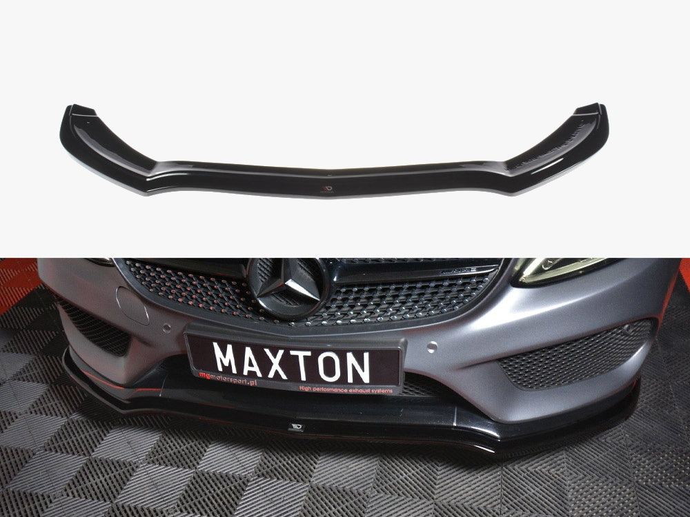 Front Splitter Mercedes C-class W205 Coupe Amg-line (2015-2018)