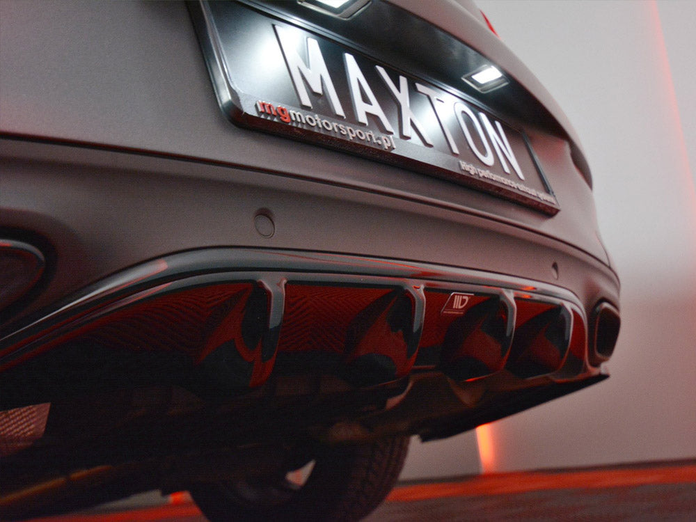 Rear Diffuser Mercedes C-Class W205 Coupe AMG-Line