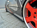 Side Skirts Diffusers Mercedes CL-Class C215 - Carbon Look