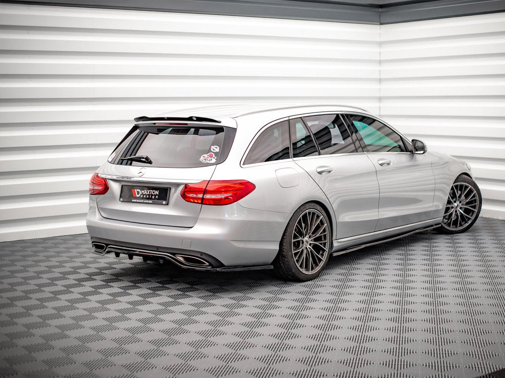 Rear Splitter (Vertical Bars) Mercedes C W205 Estate