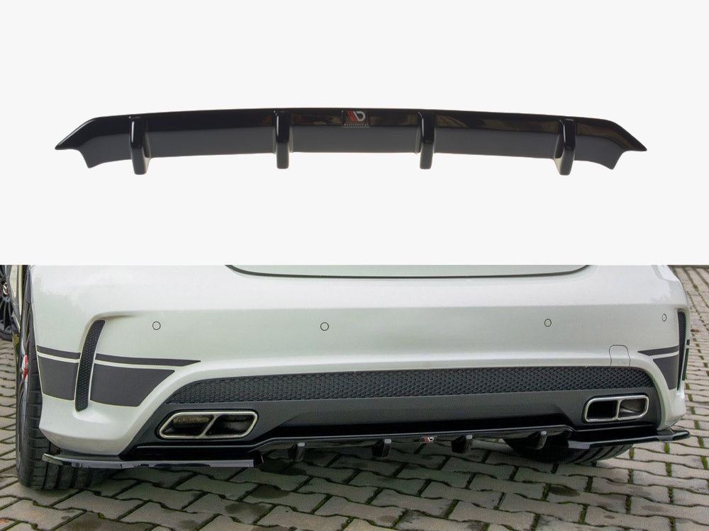 Rear Valance Mercedes A45 AMG W176 - Textured