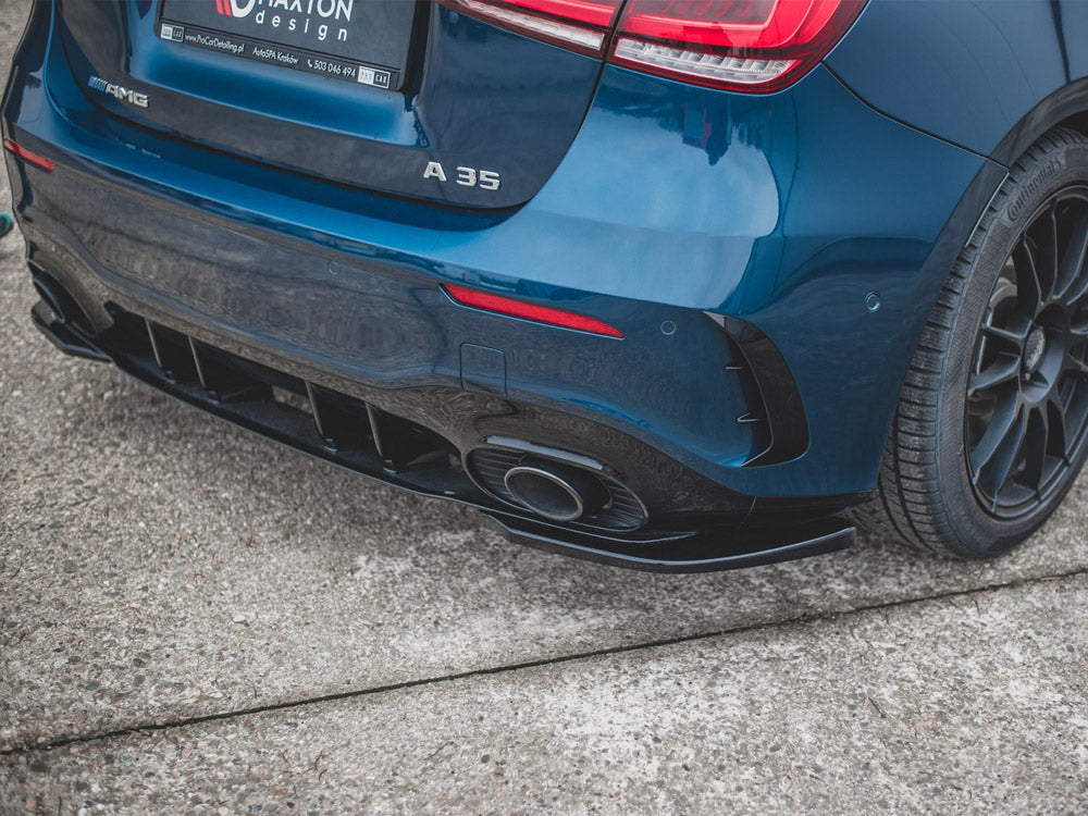 Rear Side Splitters Mercedes A35 AMG Hatchback W177